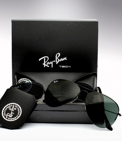 Ray Ban RB 3460 Aviator Flip Out