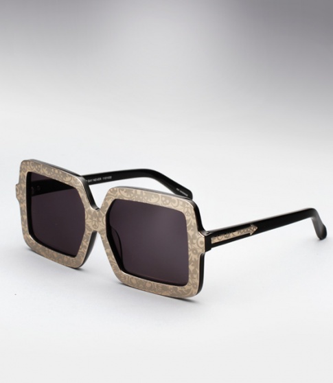 Karen Walker Never Say Never - Black/Gold