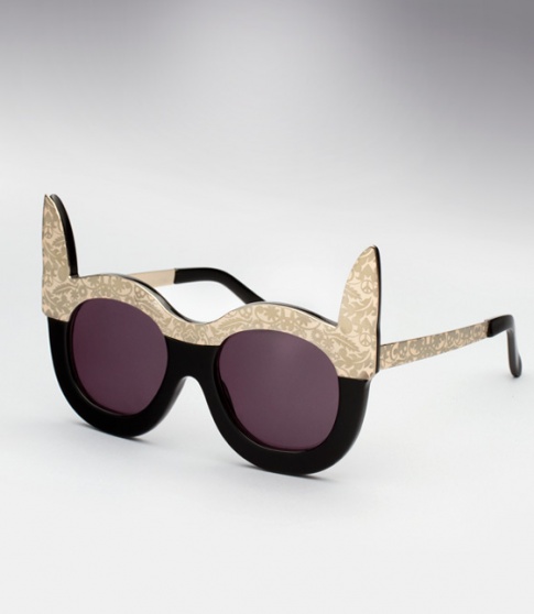 Karen Walker Va Va - Black/Gold