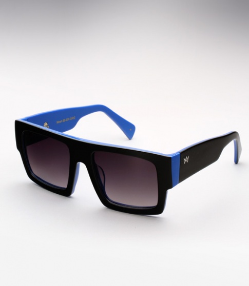 AM Eyewear Mesh - Black/Blue LTD