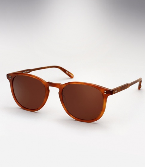 Garrett Leight Kinney - Matte Honey Blonde Tortoise