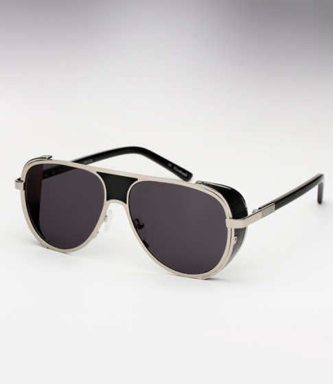 Ksubi Cisco - Silver and Black Leather