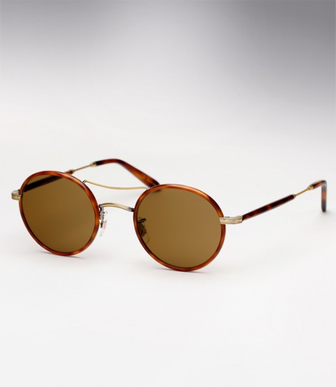 Garrett Leight Harrison - Butterscotch / Sapele Tortoise