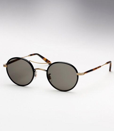 Garrett Leight Harrison - Matte Black / Matte Spotted Tortoise