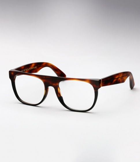 Super Flat Small Havana & Black (Eye)