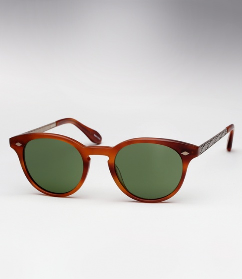 Garrett Leight Ashland - Matte Honey Blonde Tortoise