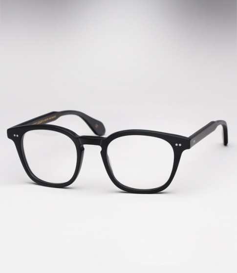 Garrett Leight X Mark McNairy, Number 3 - Matte Black (Eye)