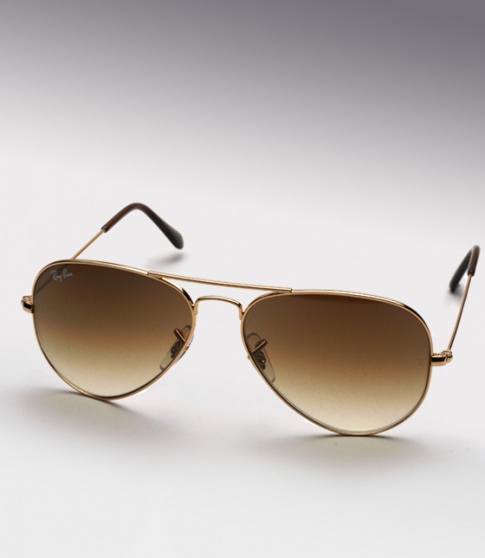 Ray Ban Aviator RB 3025 - Gold / Brown Gradient