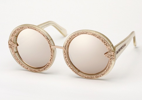 Karen Walker Orbit Filigree - Gold Glitter