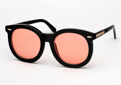 Karen Walker Super Worship - Black / Orange Limited Edition