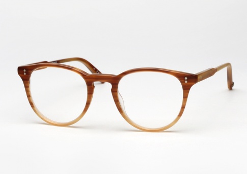 Garrett Leight Milwood - Matte Blonde Tortoise Fade + Clip (Eye)