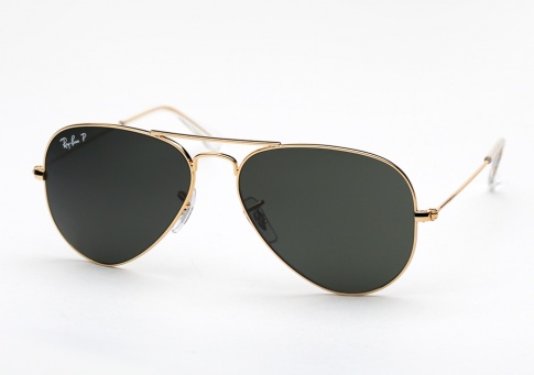 Ray Ban Aviator RB 3025 - Gold / G15 Polarized