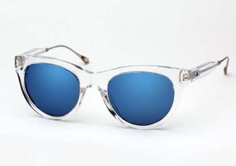 Oliver Peoples West Latigo - Crystal w/ Maliblu Mirror