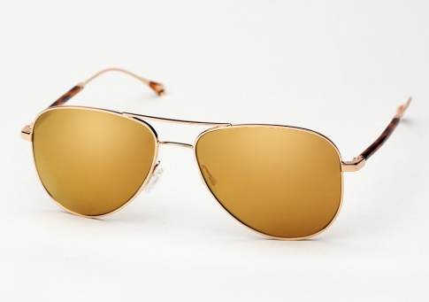 Oliver Peoples West Piedra - Gold w/ California Gold Mirror