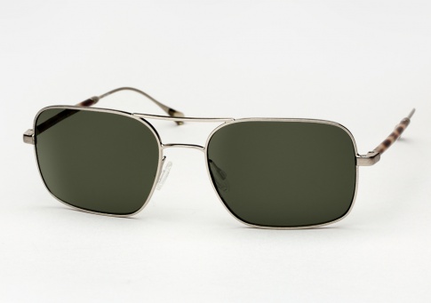 Oliver Peoples West De Oro - Brushed Silver w/ Sage