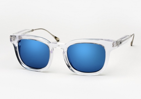 Oliver Peoples West Cabrillo - Crystal w/ Maliblu Mirror