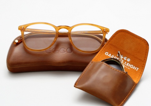 Garrett Leight Kinney - Butterscotch + Clip (Eye)