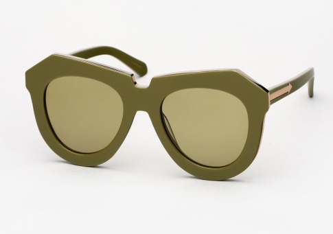 Karen Walker One Meadow - Khaki and Gold