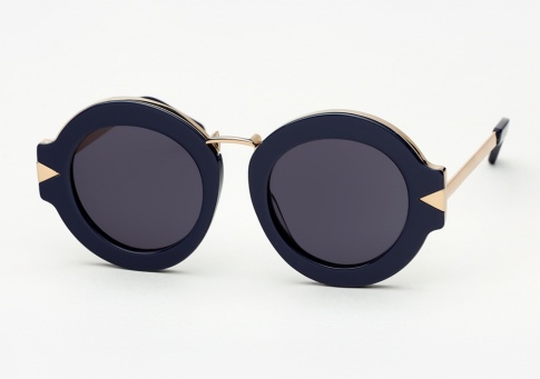 Karen Walker Maze - Navy and Gold