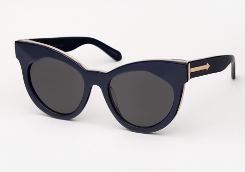 Karen Walker Starburst - Navy and Gold