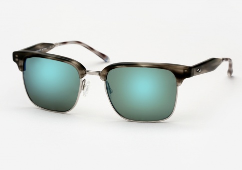 Oliver Peoples West Ajax - Smoke Tortoise w/ G15 Green Mirror