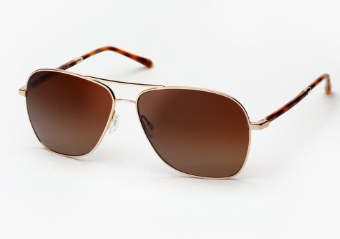 Oliver Peoples West Vanalden - Gold w/ Brown Gradient