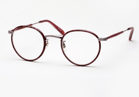 Garrett Leight Wilson - Burgundy Marble