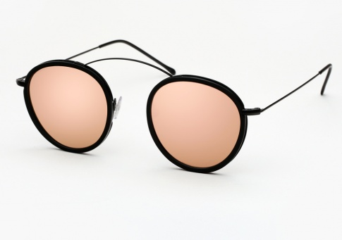 Spektre MET-RO 2 Flat - Black / Black w/ Rose Gold Mirror