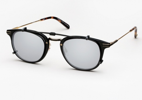 Garrett Leight Kinney Combo - Black + Clip (Eye)