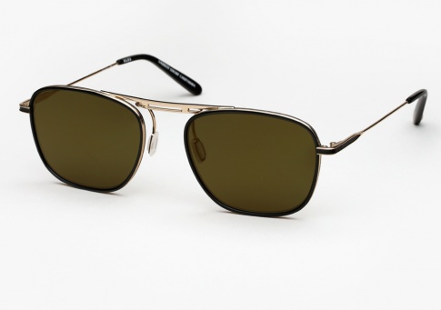 Garrett Leight Canal - Matte Black / Gold