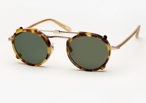 Garrett Leight Penmar - Gold / Blonde + Clip (Eye)