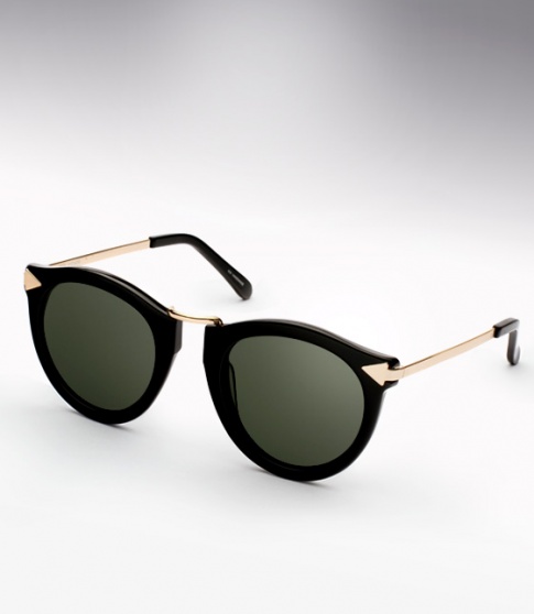 Karen Walker Harvest Sunglasses - Black