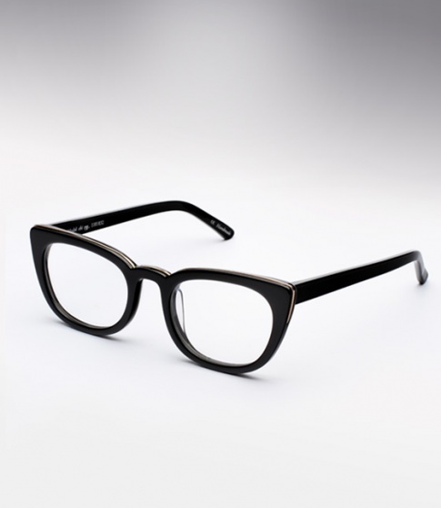 Ksubi Chi Cyg Eyeglasses - Black