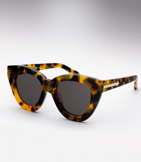 Crystal Madder Checkmate Sunglasses by Karen Walker for $15 | Rent the  Runway