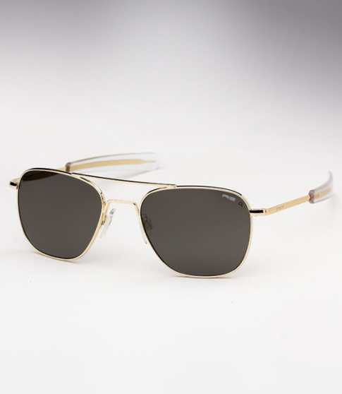 Randolph Engineering Aviator - 23K Gold / Grey Polarized