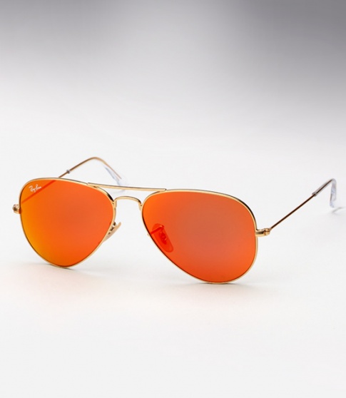 Ray Ban Aviator RB 3025 - Colored Mirror (Sunset)