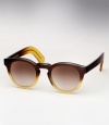 Cutler and Gross 1083 Sunglasses - Grad Brown Amber