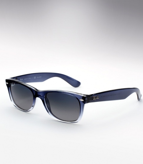 Ray Ban RB 2132 New Wayfarer Sunglasses - Blue Gradient