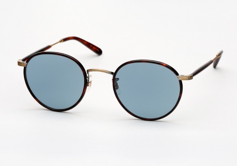 Garrett Leight Wilson - Amber Tortoise w/ Pure Blue