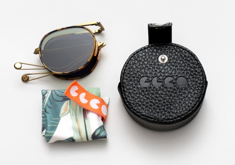Garrett Leight Van Buren sunglasses - Tokyo Tortoise