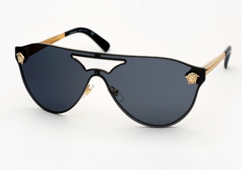 Versace 2161 sunglasses - Gold w/ Grey