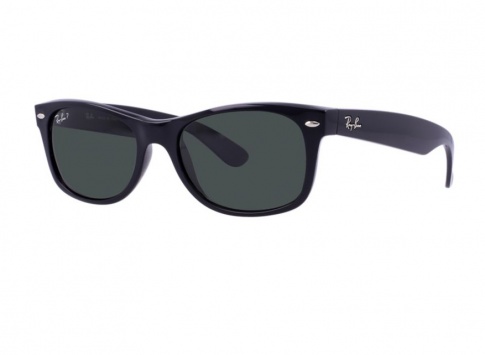 Ray Ban RB 2132 New Wayfarer - Black (Polarized)