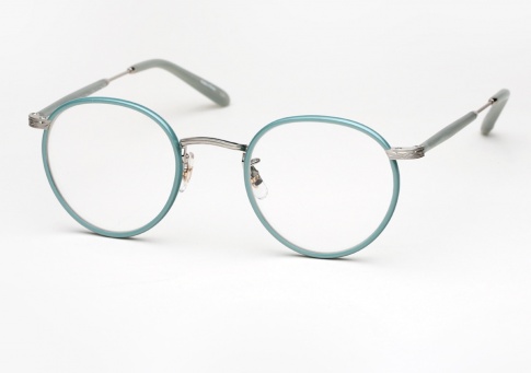 Garrett Leight GLCO Wilson Eyeglasses - Sage Pearl / Seafoam