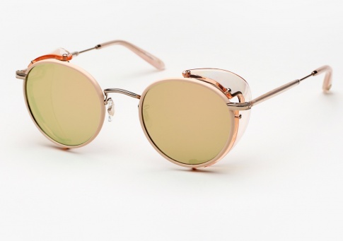 Garrett Leight Wilson Sun Shield - Pink Blush