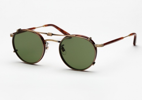 Garrett Leight Wilson - Matte Butterscotch + Clip (Eye)